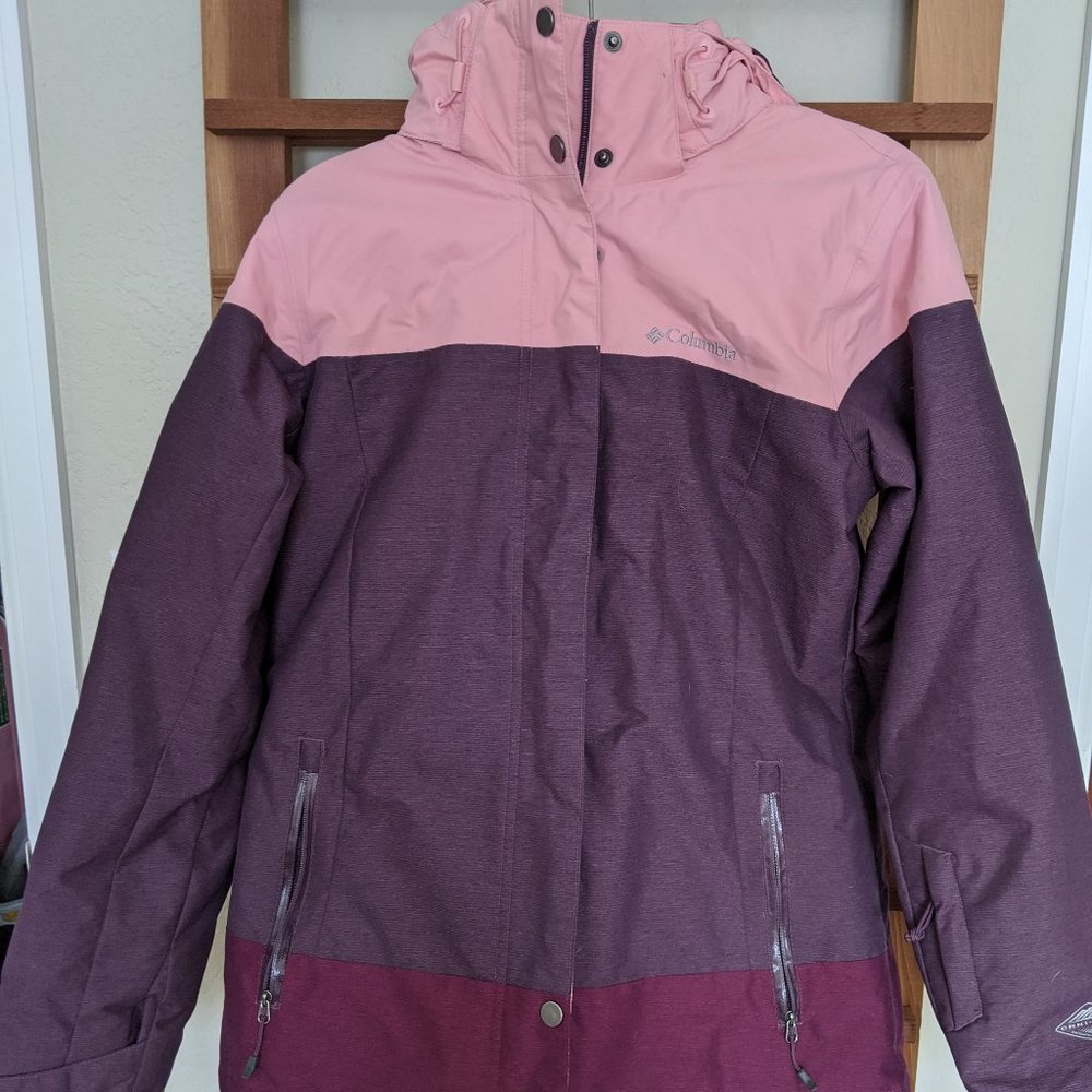 Insulated Colorblock Columbia Ski Jacket